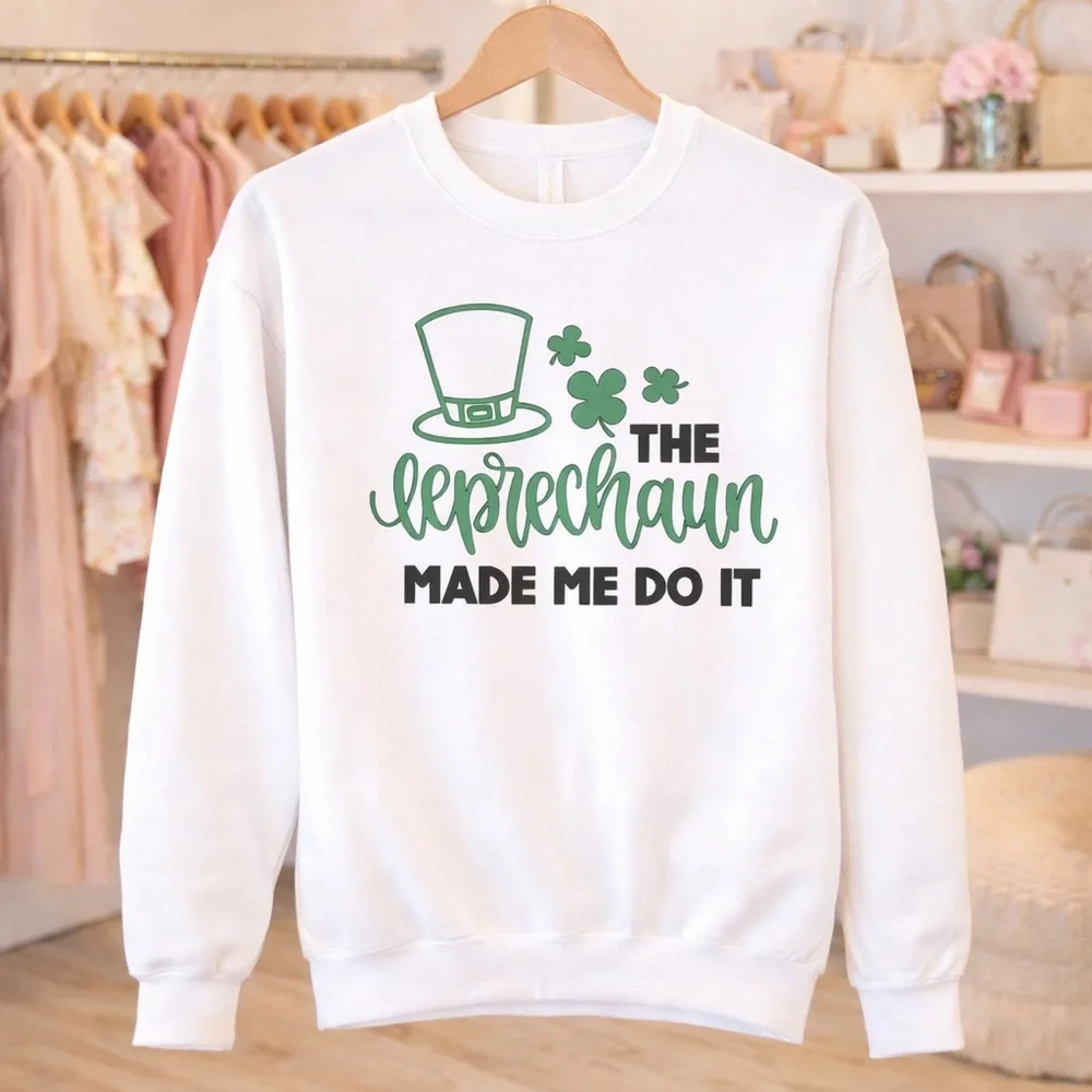 St. Patrick’s Day Crewneck - Picture 2 of 4